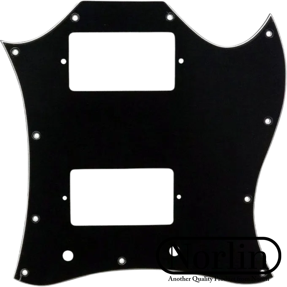 "11-Hole" Pickguard for Gibson® SG® Guitars w/ ABR-1 Bridge Posts