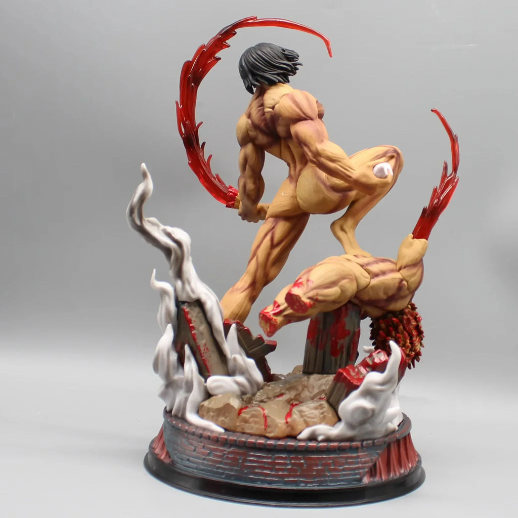 Eren Jaeger Attack Titan Figurine, Attack On Titan Shingeki no Kyojin Figure