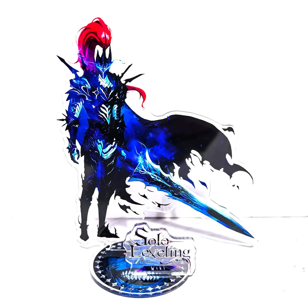 Solo Leveling Acrylic Stand, Acrylic Anime Manwha Figures and Figurines Statue 15 CM