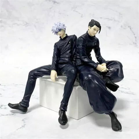 Satoru Gojo & Geto Suguru Figurines, Jujutsu Kaisen Anime Collectible 5 in