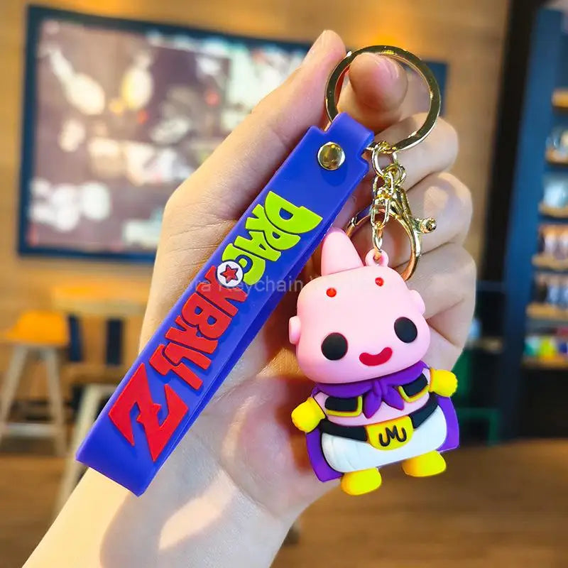Dragon Ball Z Key Chains Anime Series Car Pendant Keyring Kids Accessories Gifts