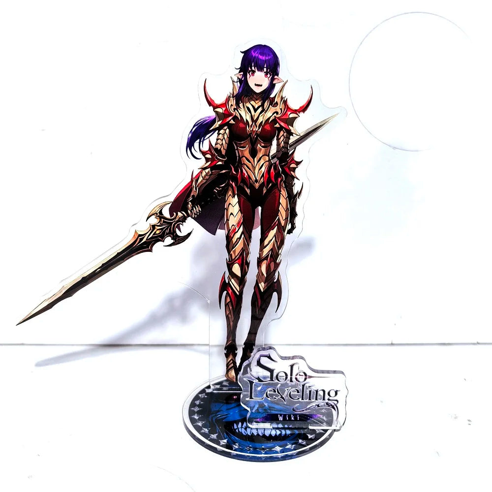 Solo Leveling Acrylic Stand, Acrylic Anime Manwha Figures and Figurines Statue 15 CM