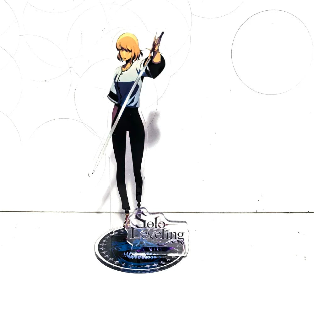 Solo Leveling Acrylic Stand, Acrylic Anime Manwha Figures and Figurines Statue 15 CM