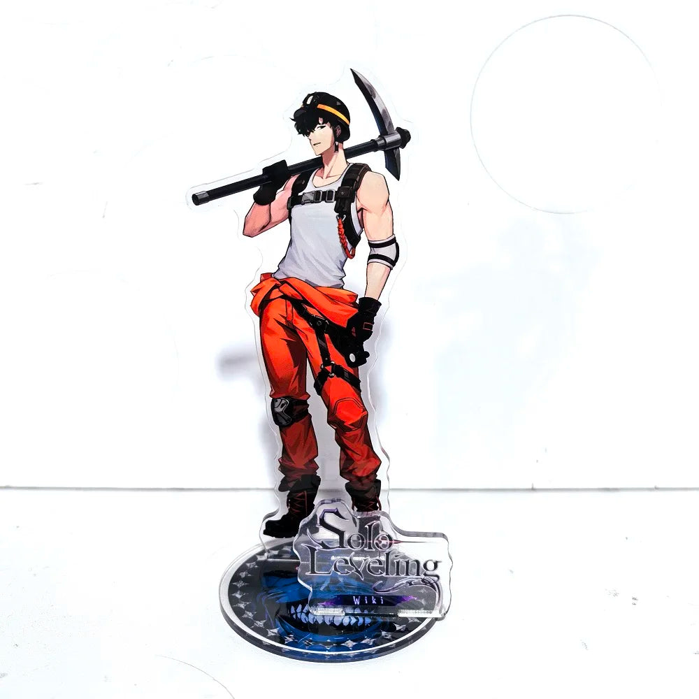 Solo Leveling Acrylic Stand, Acrylic Anime Manwha Figures and Figurines Statue 15 CM