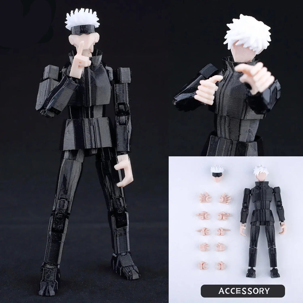 Jujutsu Kaisen 3D Printed Anime Figurine, Gojo Satoru Toji Yuji Sukuna Mahoraga Yuta