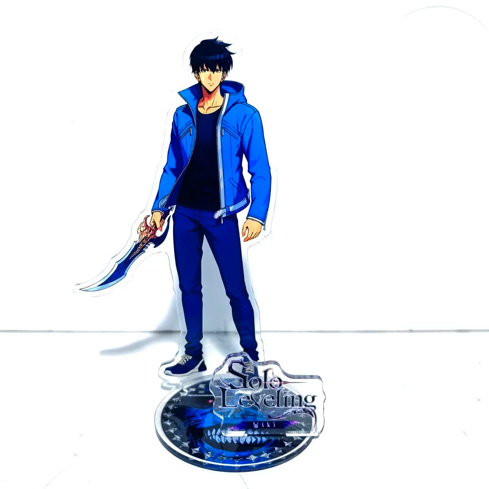 Solo Leveling Acrylic Stand, Acrylic Anime Manwha Figures and Figurines Statue 15 CM