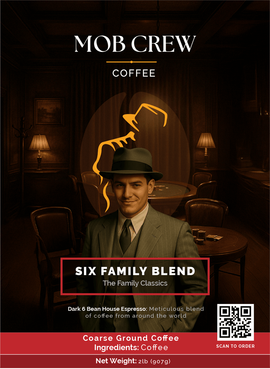Six Family Blend Espresso Roast Coffee 2lb - Experience the Depth