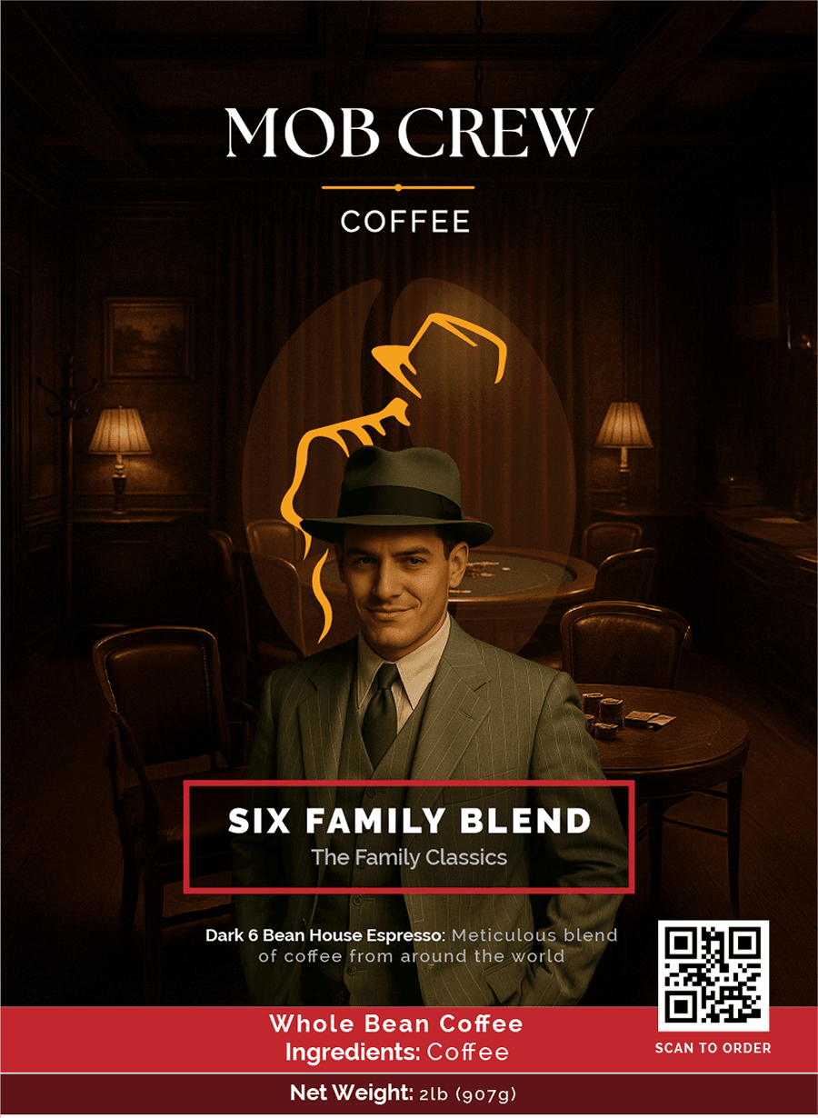 Six Family Blend Espresso Roast Coffee 2lb - Experience the Depth