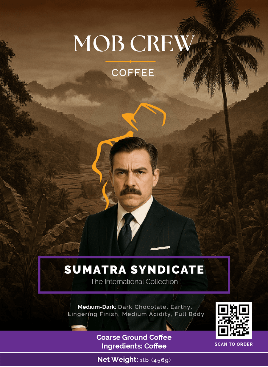 Sumatra Syndicate Medium Dark Roast Coffee - 1lb of Bold Island Flavor