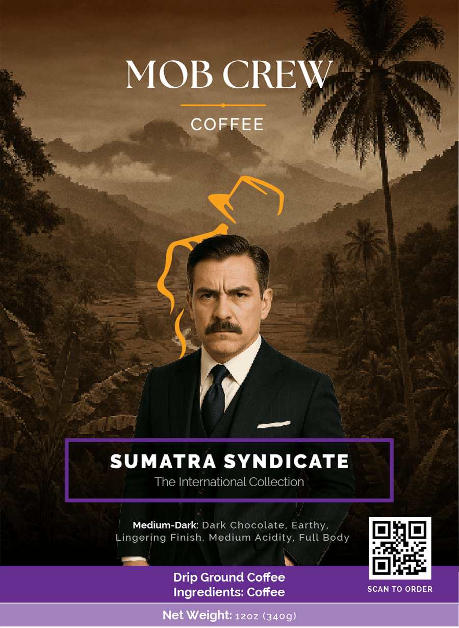 Sumatra Syndicate - Sumatra Medium Dark Roast Coffee: 12oz