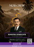 Sumatra Syndicate - Sumatra Medium Dark Roast Coffee: 12oz