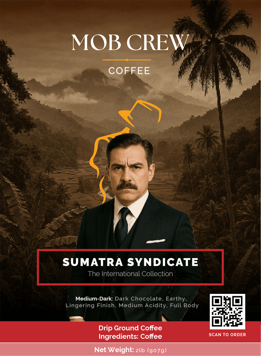 Sumatra Syndicate Coffee 2lb Medium Dark Roast Coffee - Single Origin Delight