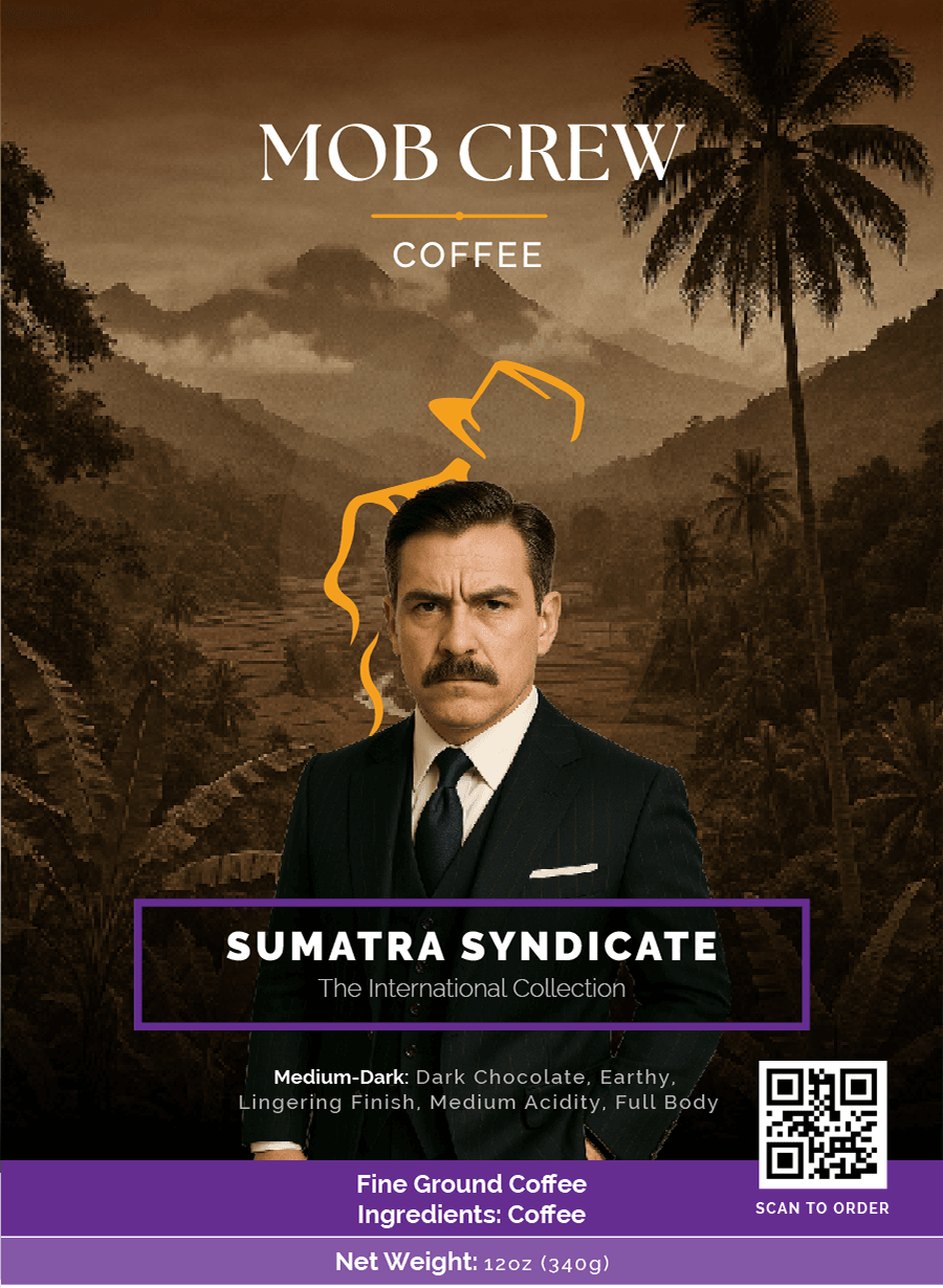 Sumatra Syndicate - Sumatra Medium Dark Roast Coffee: 12oz