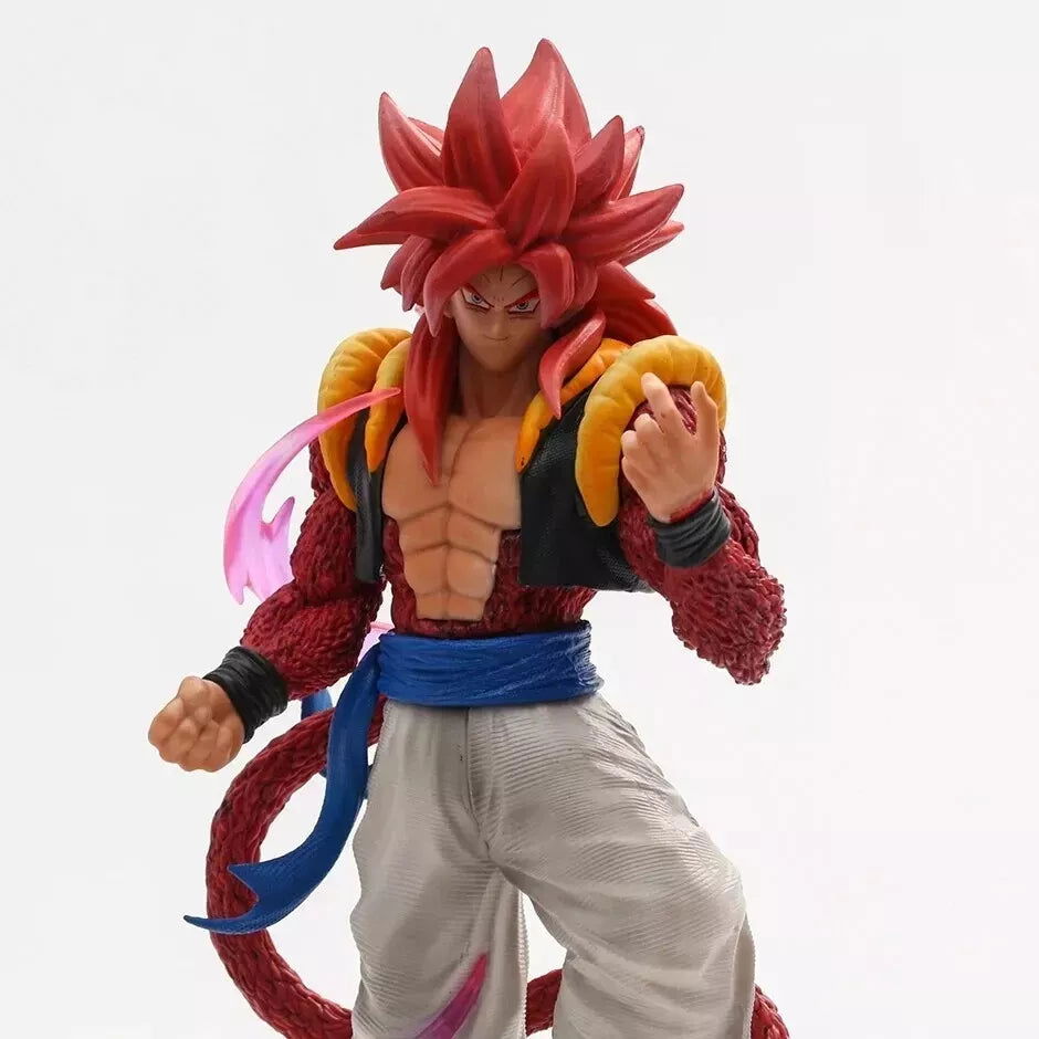 Super Saiyan 4 Gogeta Figurines, Dragon Ball GT Anime Collectible Figures 10 in