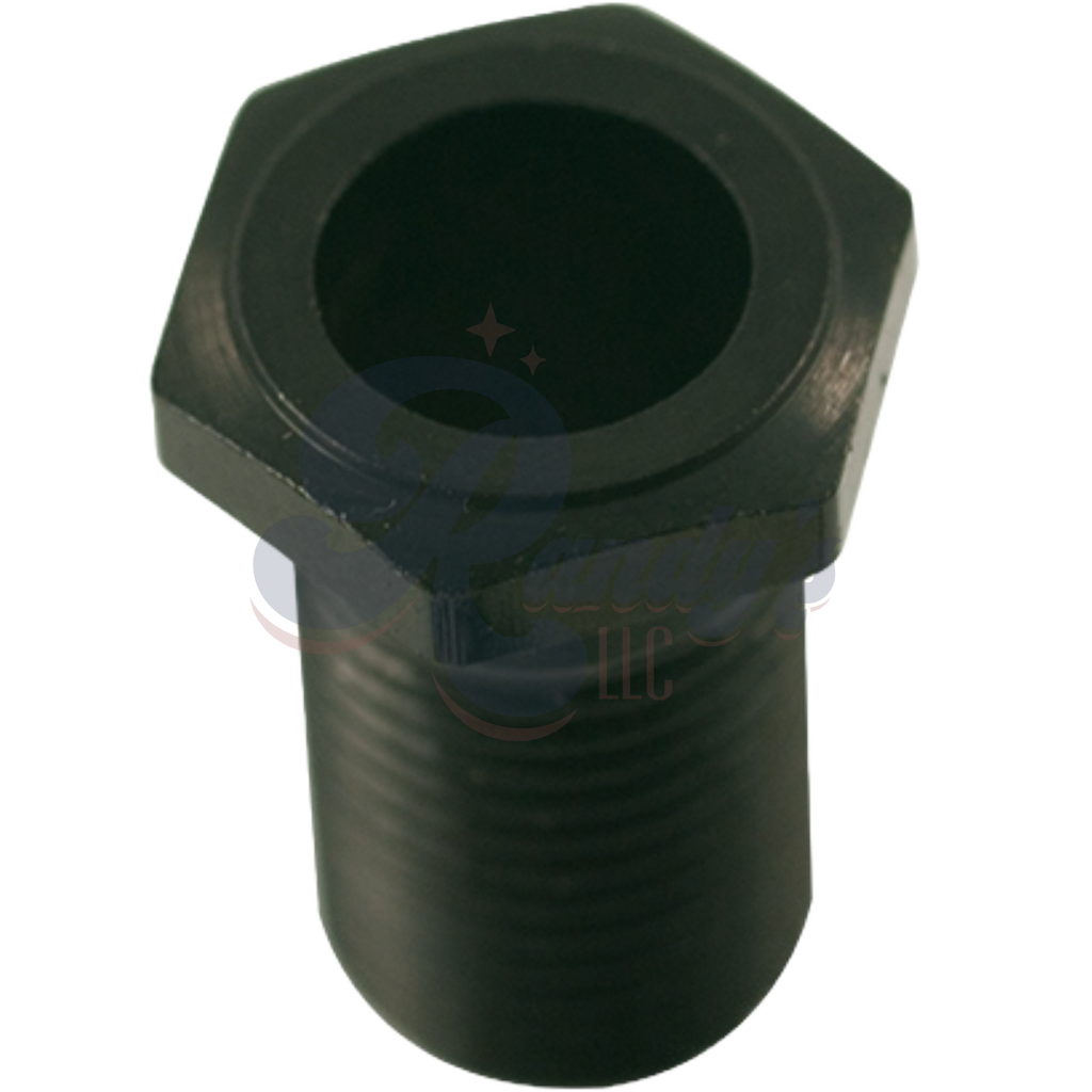 Kluson Replacement Threaded Hex Head Bushing For Contemporary Diecast Series Tuning Machines (Individual) - Fits GOTOH® & Grover® CLOSEOUT