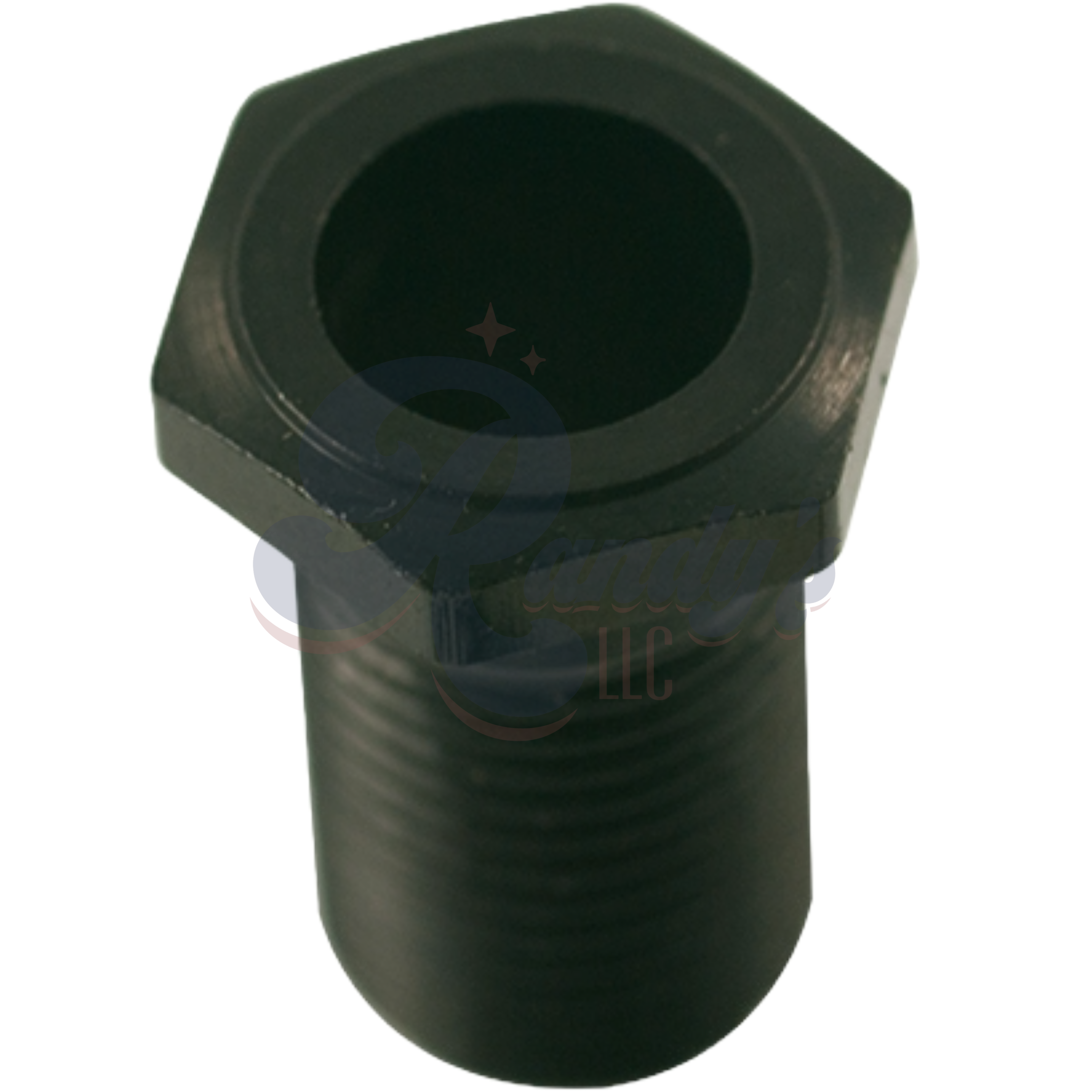 Kluson Replacement Threaded Hex Head Bushing For Contemporary Diecast Series Tuning Machines (Individual) - Fits GOTOH® & Grover® CLOSEOUT