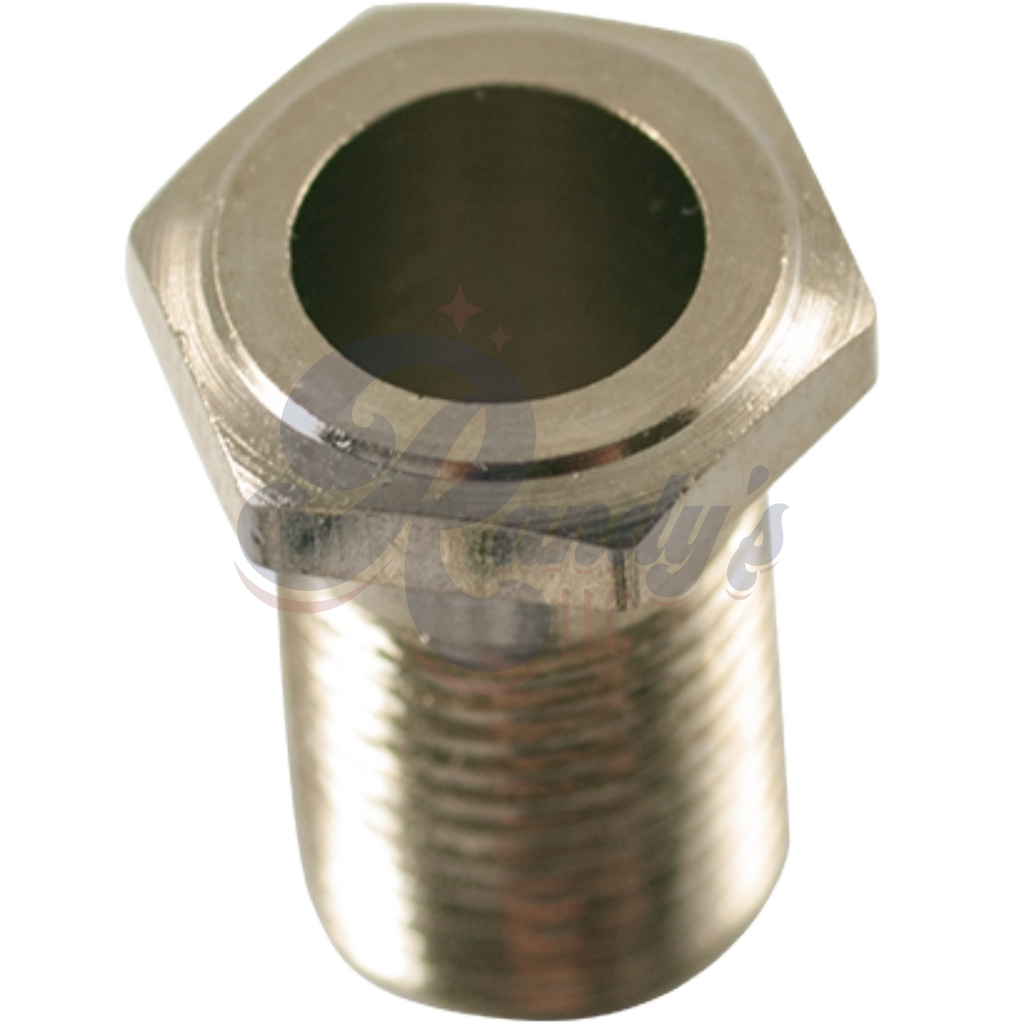 Kluson Replacement Threaded Hex Head Bushing For Contemporary Diecast Series Tuning Machines (Individual) - Fits GOTOH® & Grover® CLOSEOUT