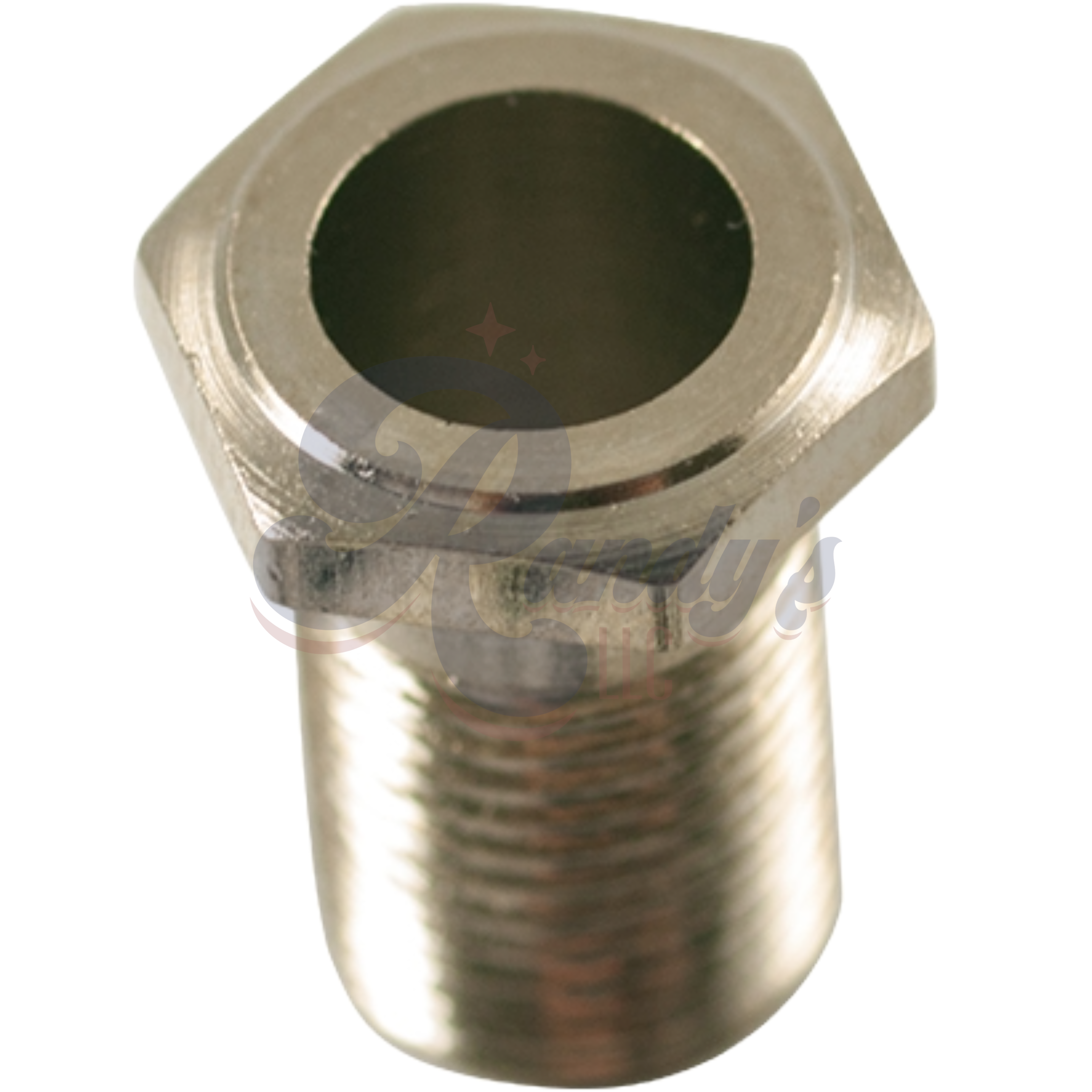 Kluson Replacement Threaded Hex Head Bushing For Contemporary Diecast Series Tuning Machines (Individual) - Fits GOTOH® & Grover® CLOSEOUT