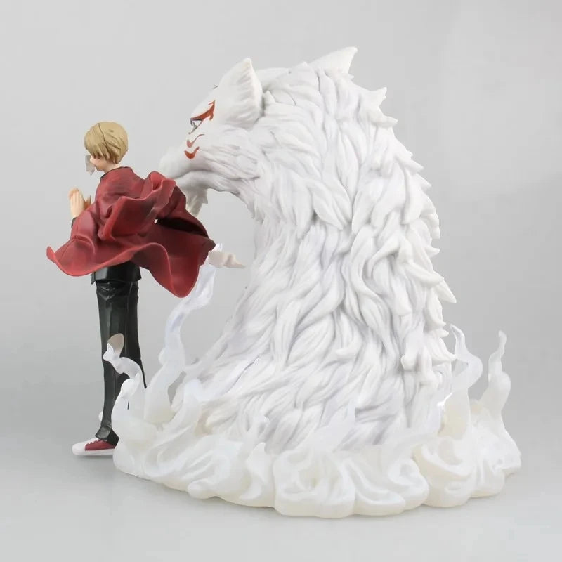 Takashi Natsume & Madara Youkai Form Anime Figures, Natsume's Book of Friends Figurines Yuujinchou PVC 19 CM