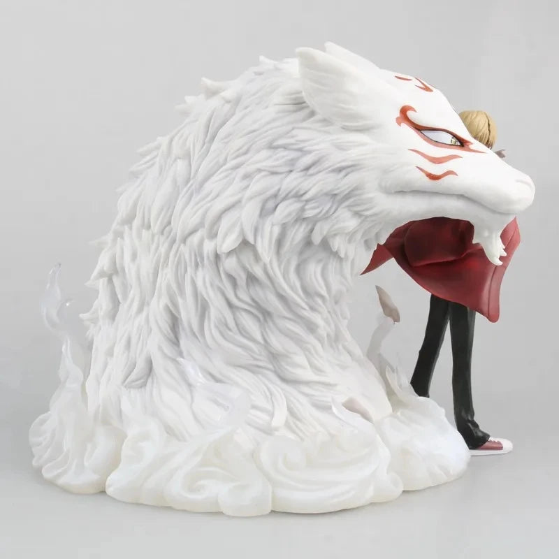 Takashi Natsume & Madara Youkai Form Anime Figures, Natsume's Book of Friends Figurines Yuujinchou PVC 19 CM