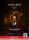 The Enforcer: 2lb Medium Dark Coffee Bold Flavor with a Smooth Finish