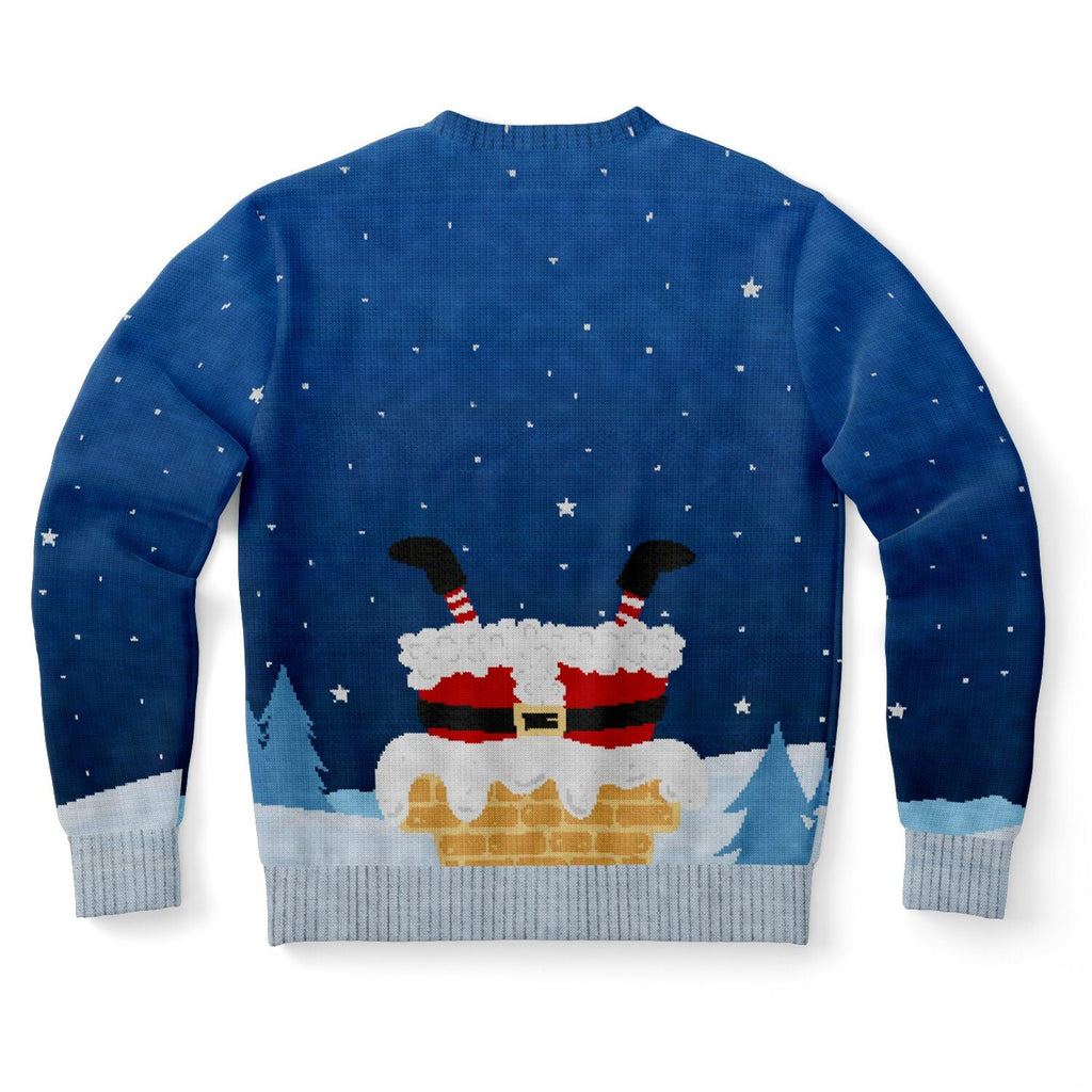 This Santa Loves To Go Down Christmas Sweatshirt