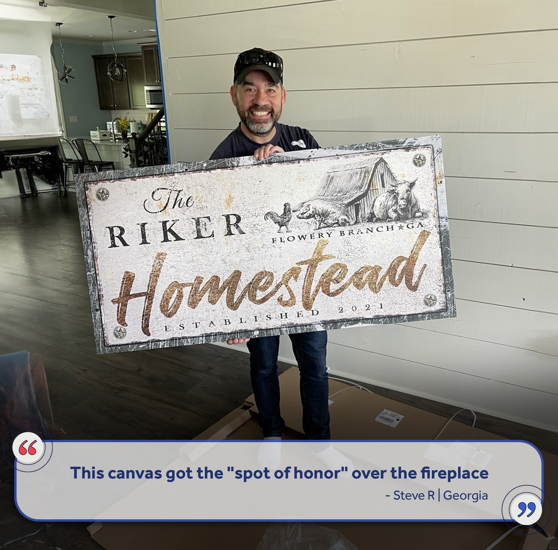 Homestead Sign IV
