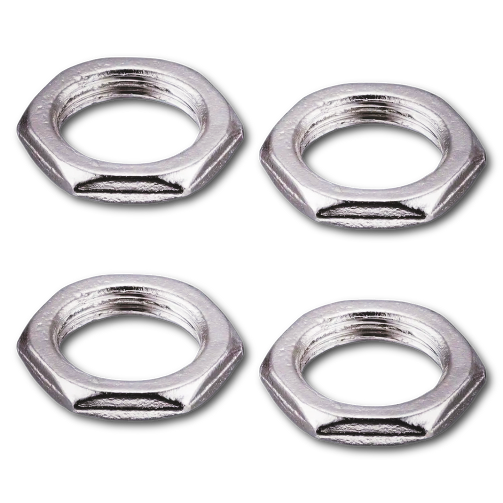 Nuts for Pots & Potentiometers (SAE) - Fits Gibson® CTS® Centralab®