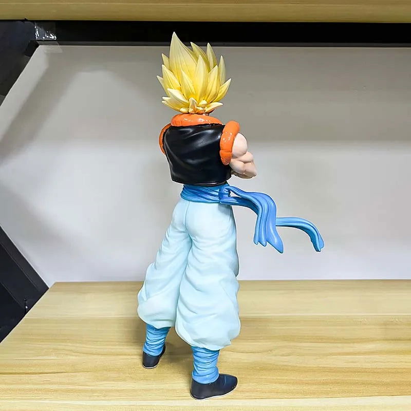 Vegito and Gogeta Anime Figurines, Swapable Super Saiyan and Blue Heads Dragon Ball Super GT 30 CM