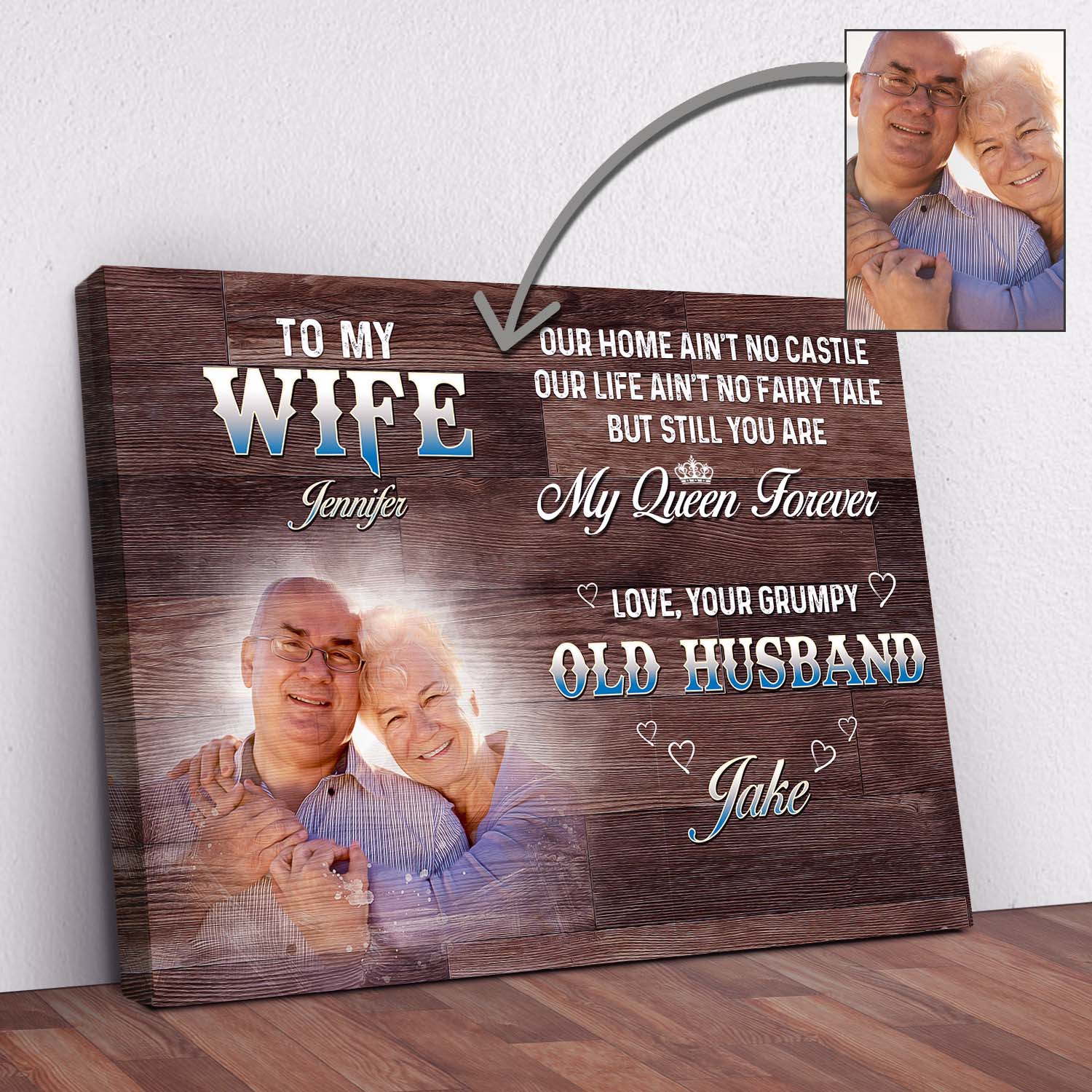 To My Wife Sign IV