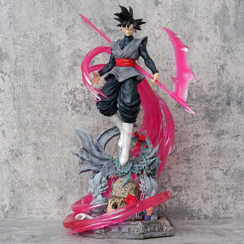 Zamasu Dragon Ball Super Anime Figurines, Black Son Goku PVC Action Figure 48.5cm