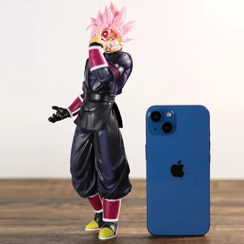 Zamasu Goku Black Anime Figurine, Super Saiyan Rose Figure, Dragon Ball Super, Dragon Ball Z DBZ Anime Action Figures Cartoon Gifts