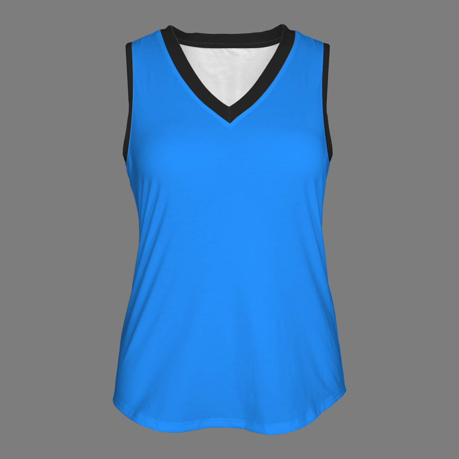 NEW!!! "THAT PART" branded (black rear) V-Neck Sleeveless Tank Top (Made to Order No Stock)