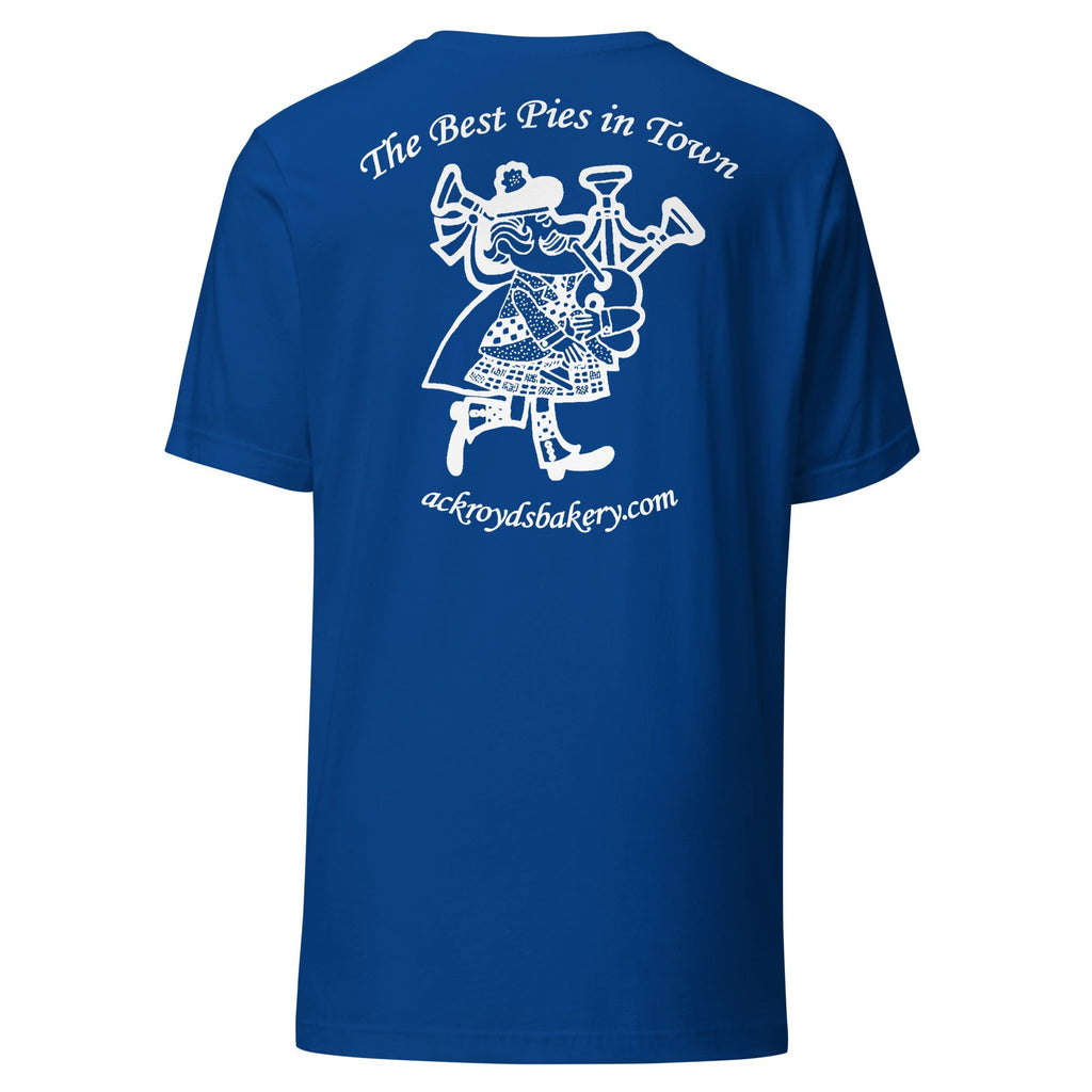 Ackroyd's Bagpiper Logo Unisex t-shirt