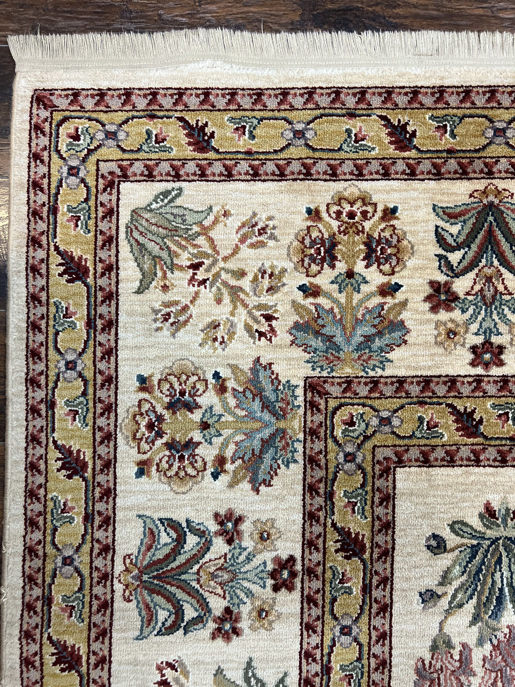 Karastan Rug 8.8 x 12, Ashara Amritsar #549, Oatmeal Color, Wool Pile Karastan Carpet, Discontinued Karastan Area Rug, Decorative