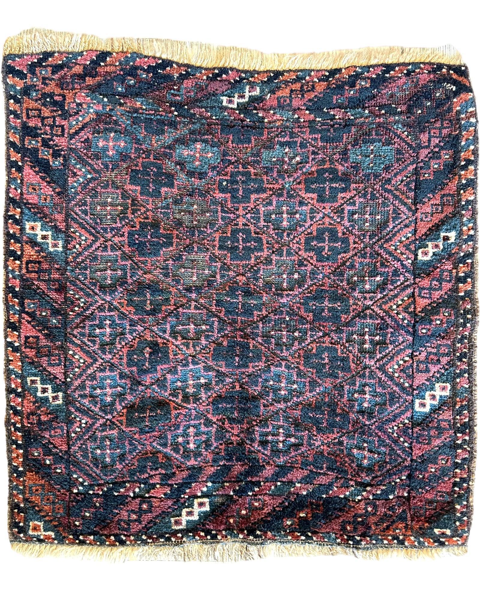 Antique Tribal Baluch Bag Bag Face - 22" X 24"