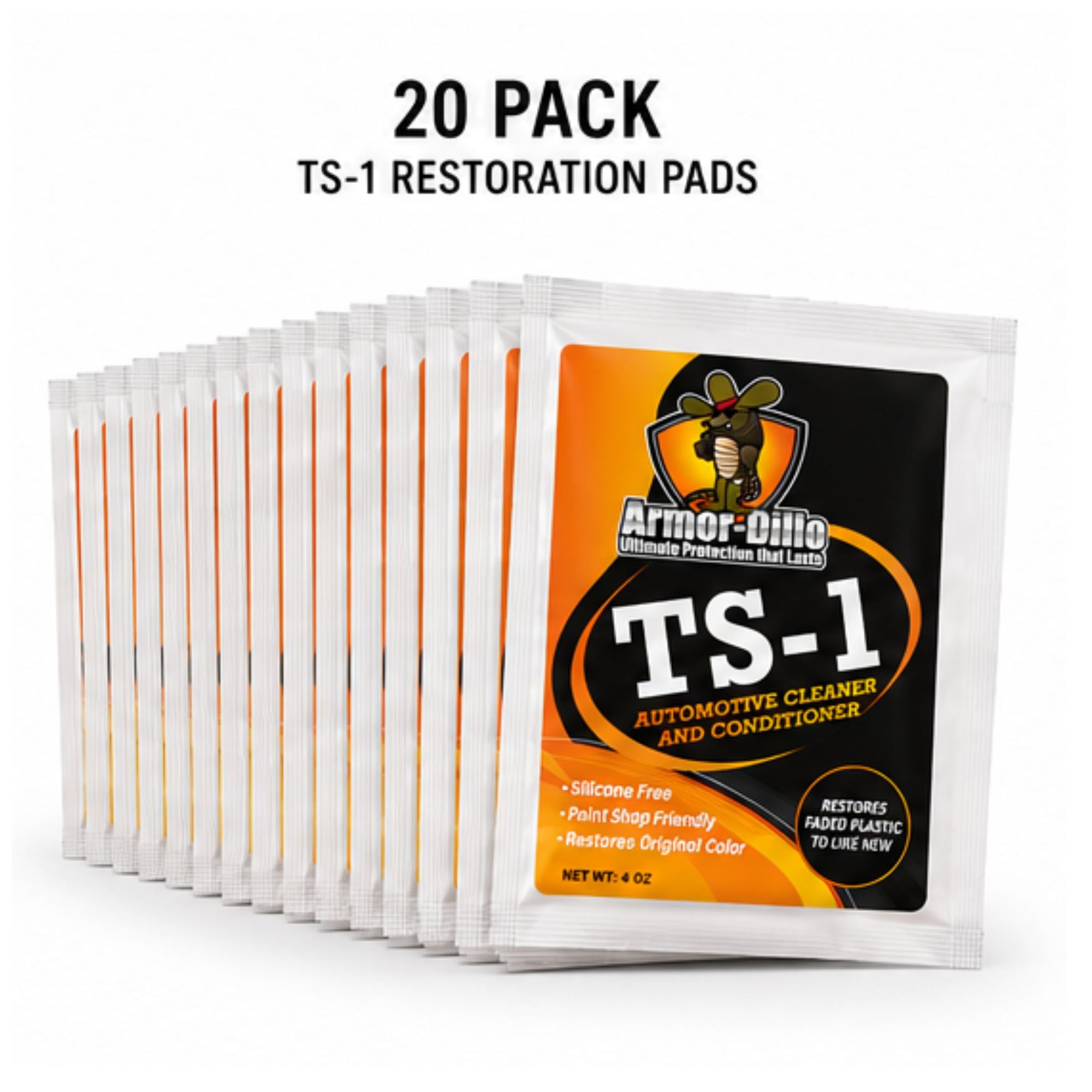 Armor-Dillo TS-1 Automotive Plastic Restoration Pads