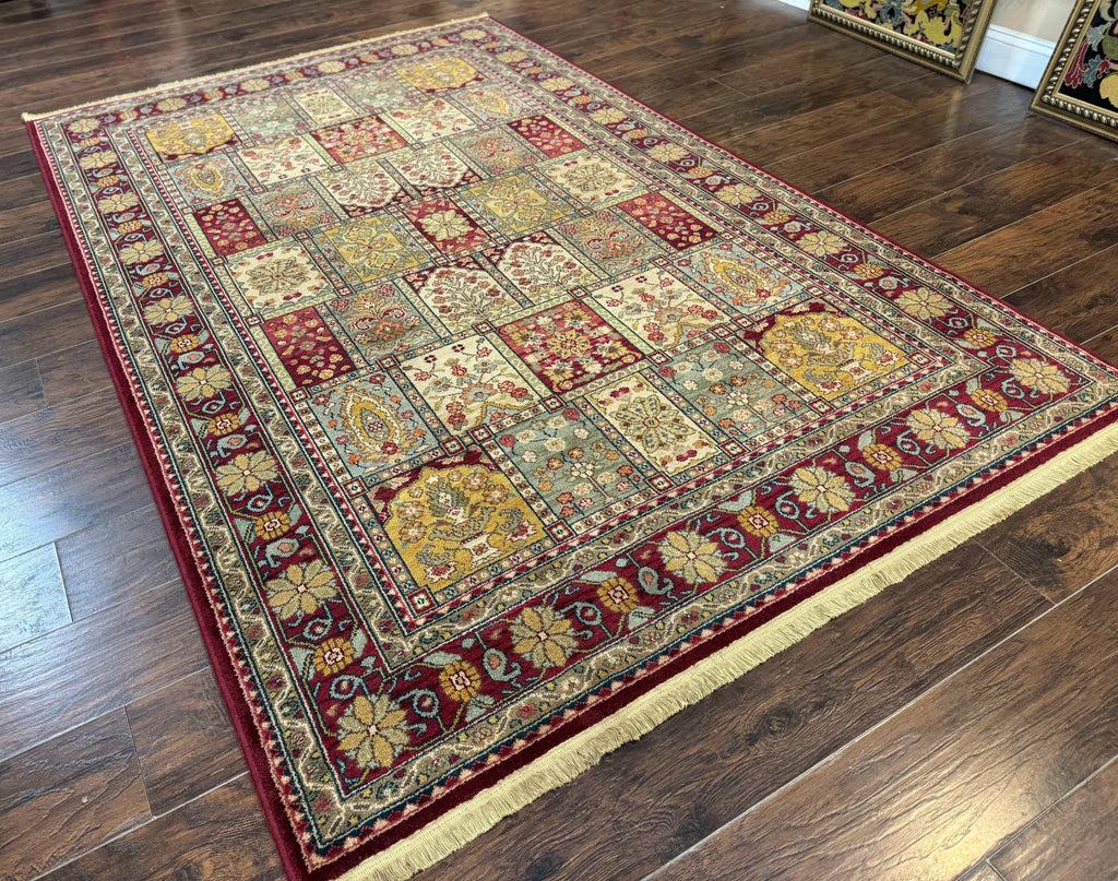 Karastan Rug 5.9 x 9 Antique Legends Bakhtiyari#2200-202, Karastan Area Rug, Wool Pile Vintage Karastan Carpet