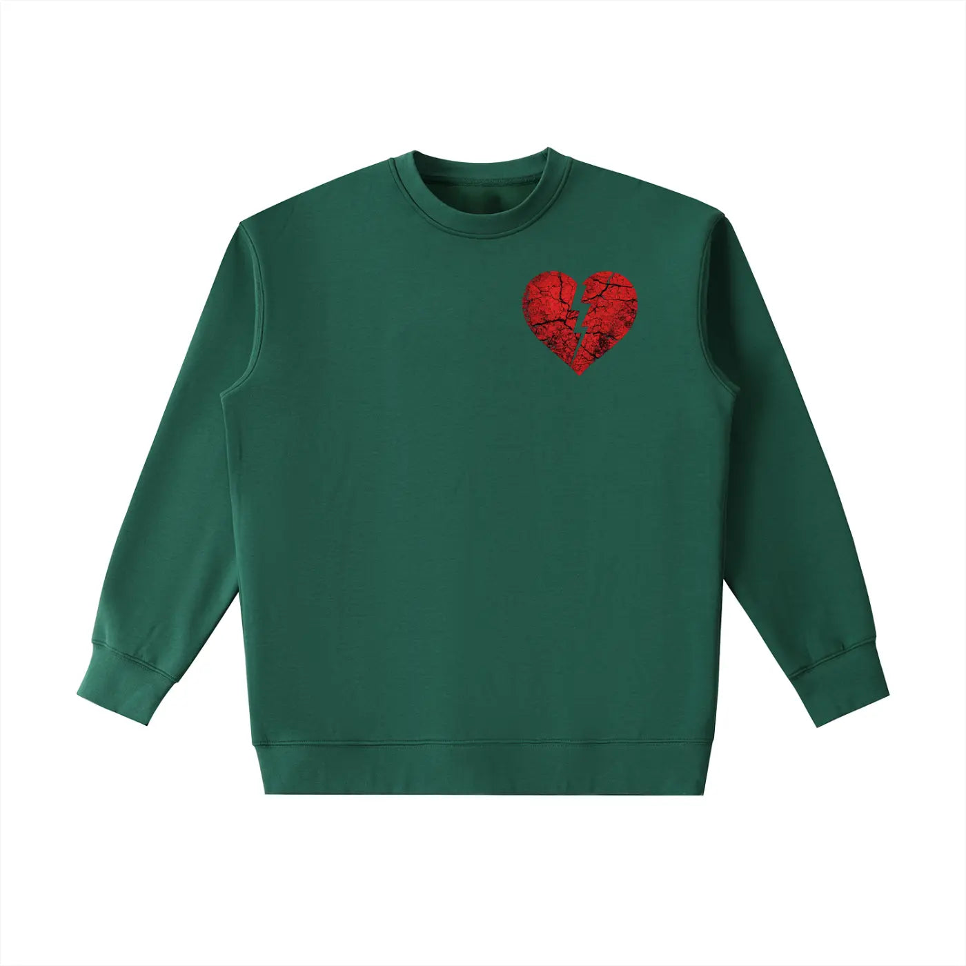 Essential Heavyweight Broken Heart Crewneck Sweatshirt