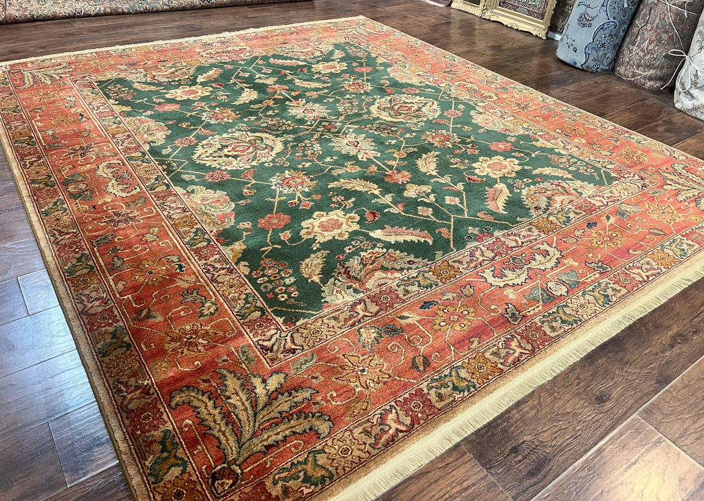 Karastan Rug 8.8 x 10 Samovar Teawash Agra #900-905, Vintage Wool Karastan Area Rug