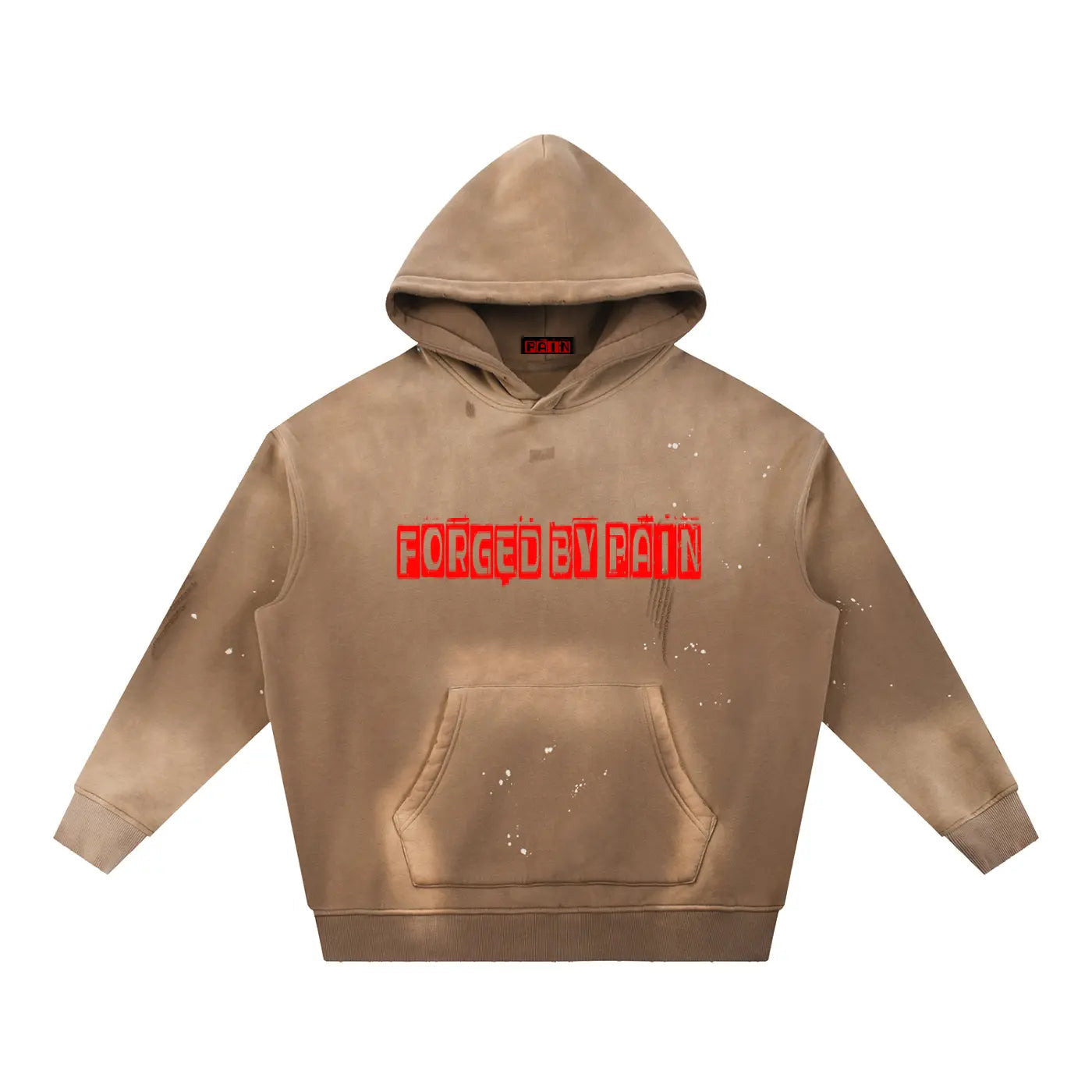 BFP Vintage Washed Forged by Pain Fleece Hoodie