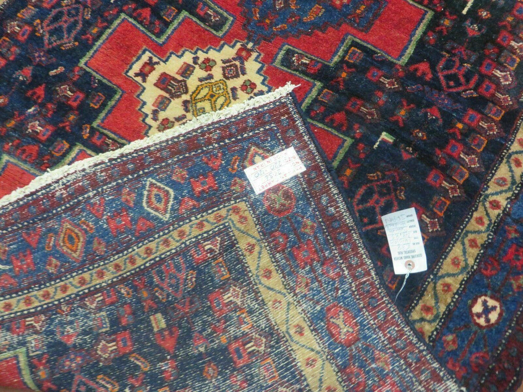 4' X 7' Antique Handmade Turkish Wool Rug Nice # 638