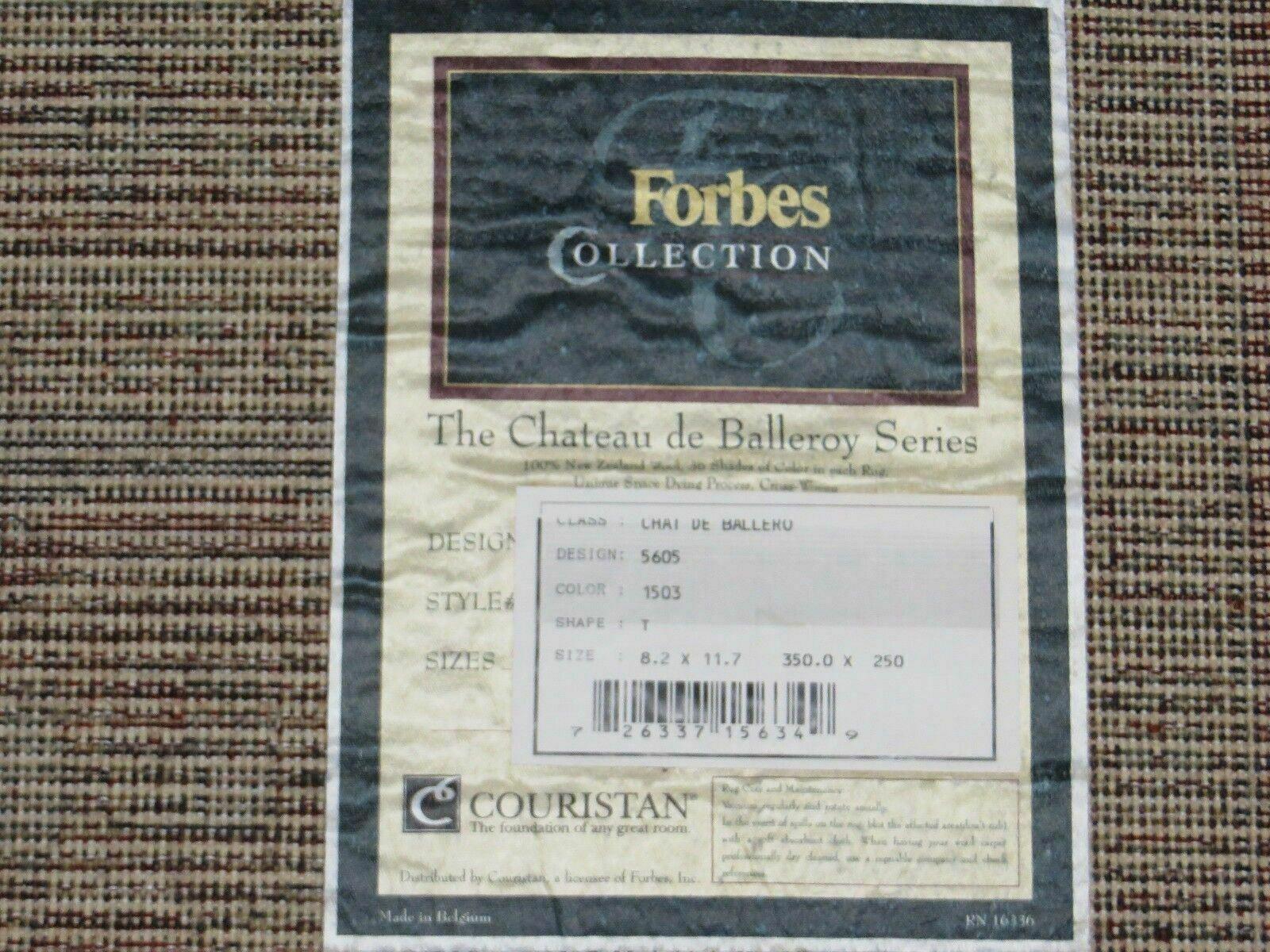 8' x 11' 7" Vintage Power Loomed Couristan European Wool Rug Belgium Forbes Nice