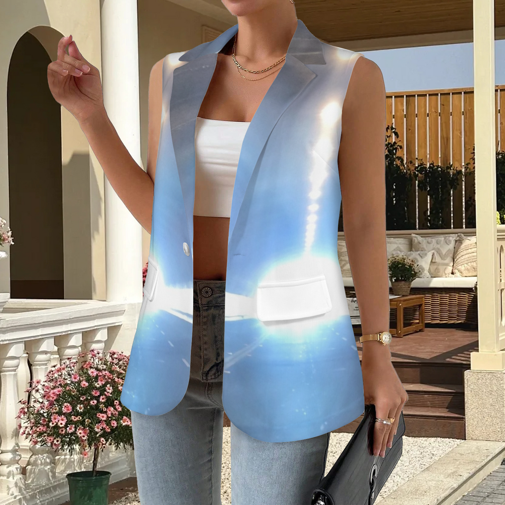 NEW!!! "THAT PART" branded (rear & Tunnel front) Sleeveless Blazer Vest (Made to Order No Stock)
