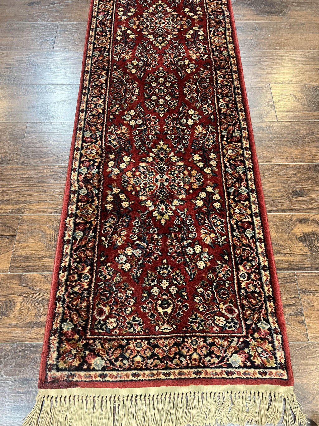 Antique Karastan Runner Rug 2x12, Karastan Sarouk #785, Original Collection, 700 Series, 2 x 12 Runner for Hallway, Wool Karastan Rug, Rare