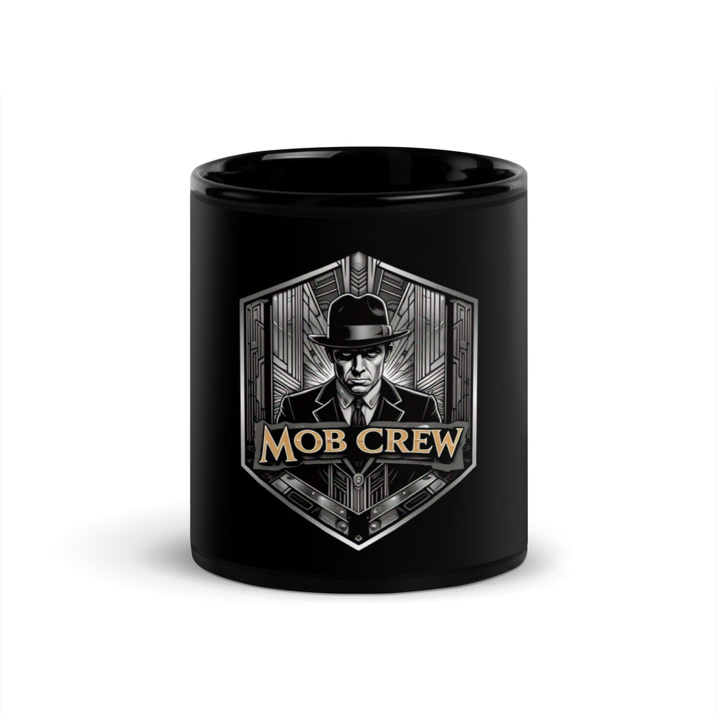 Mob Crew Black Glossy Mug