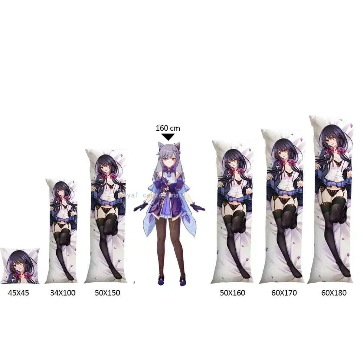 Blue Archive Yurizono Seia Dakimakura – 2WAY Hugging Body Pillow Cover
