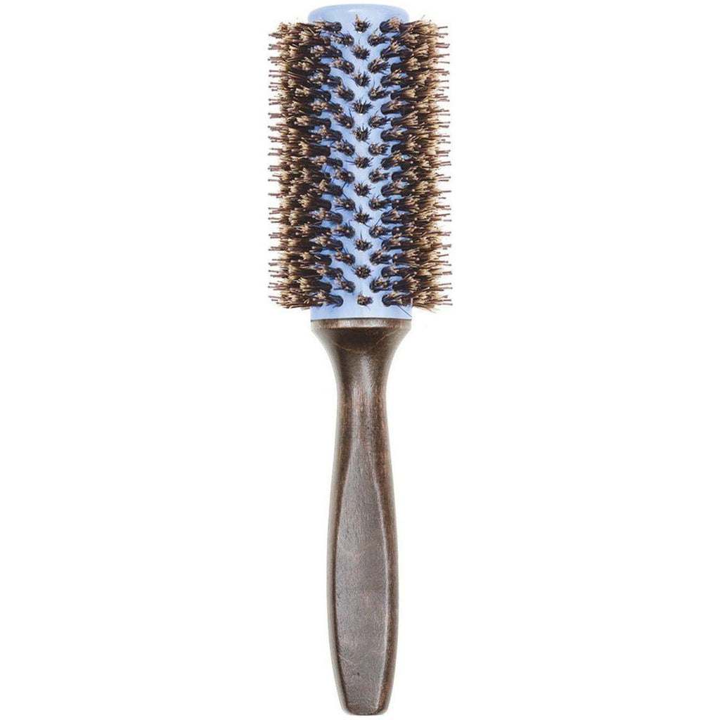 Maxx Wood and Ceramic Round Hair Brush