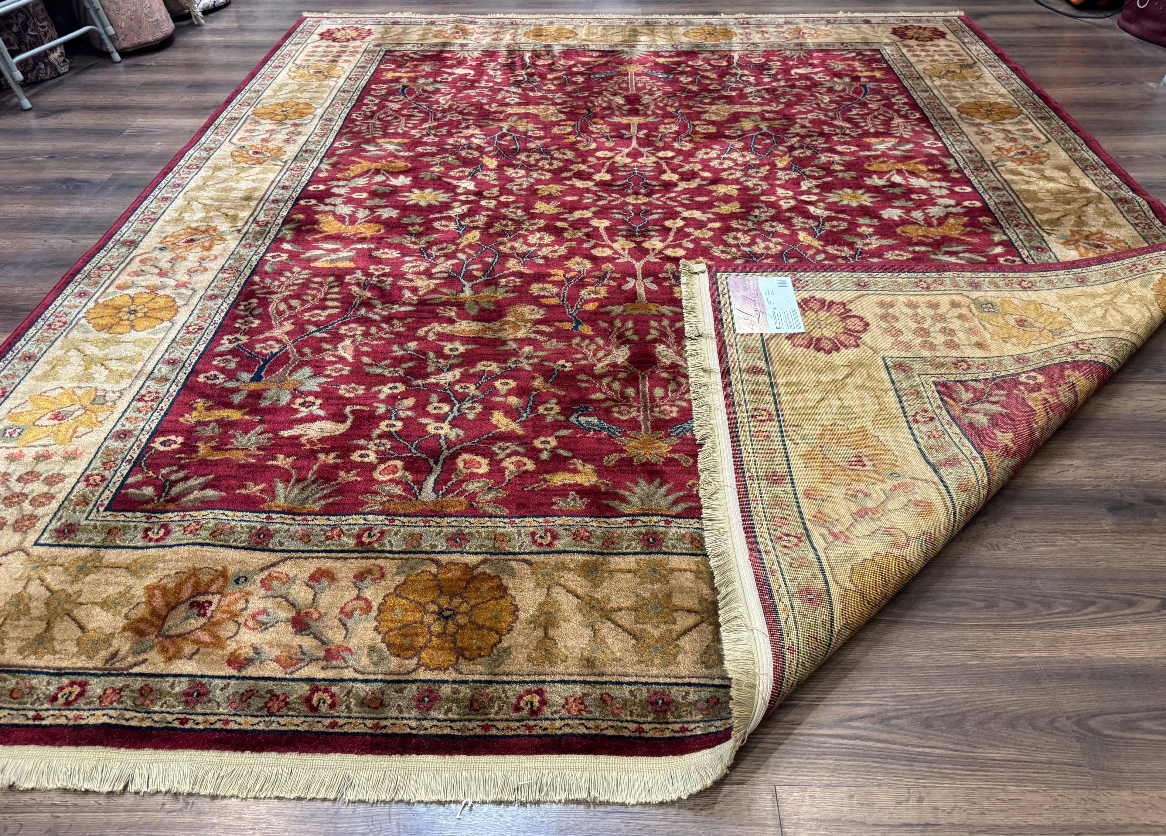 Karastan Rug 8.8 x 10, Antique Legends Emperor's Hunt 2200-204, Wool Vintage Discontinued Karastan