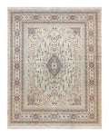 Pak Persian Rug 9x11, Very Fine Hand Knotted Oriental Carpet, Haji Jalili Design, Ivory/Cream, Wool Handmade Room Sized Rug 9 x 11 ft, Nice
